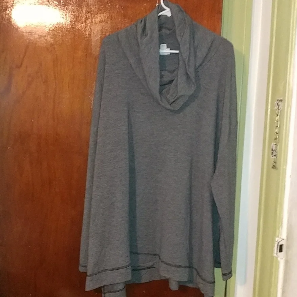 Stripe turtleneck